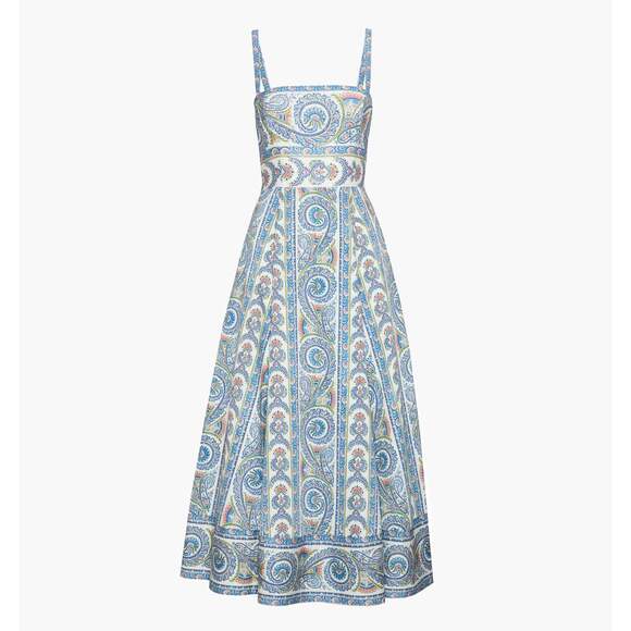 Hill House Dresses & Skirts - Hill House Home The Margot Dress - Blue Corsica Paisley Size LBlue Corsica Paisl